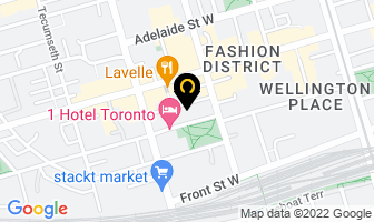 Gracemed King West Toronto in Mississauga map
