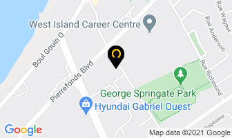 Gracie Barra West Island in Brantford map