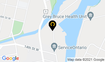 Grade Learning in Owen Sound map