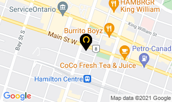 Grafton Square in Hamilton map