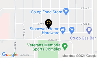 Graham Kerr Dr in Stonewall map