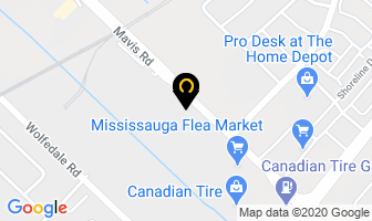 Graham Packaging Canada Limited in Mississauga map