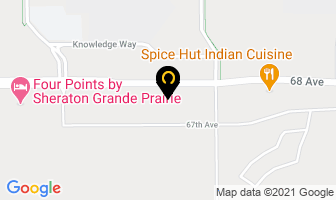 Grains Bakery Cafe in Grande Prairie map
