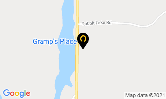 Gramp's Place in Temagami map