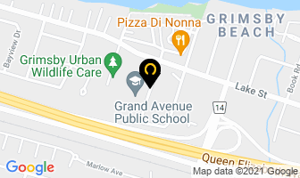 Grand Ave Community Daycare in Grimsby map