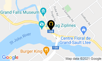 Grand Falls Museum in Grand-Sault map