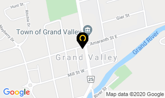 Grand River Chop House in Grand Valley map