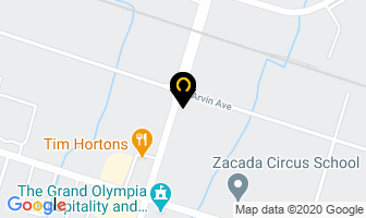 Grand River Natural Stone in Hamilton map