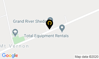 Grand River Sheds Inc in Brantford map