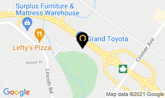 Grand Toyota in Haileybury map
