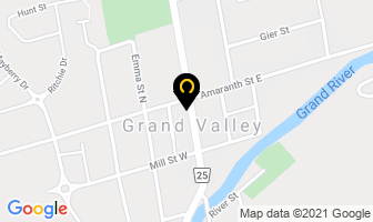 Grand Valley Midwives in Grand Valley map
