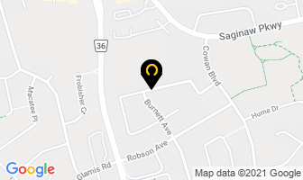 Grand Valley Printing in Cambridge map