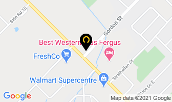 Grand Wines in Fergus map