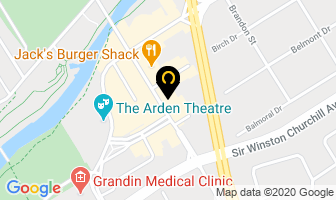 Grandin Agencies in St. Albert map