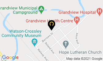 Grandview Agricultural Community Centre in Grandview map