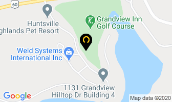Grandview Resort in Huntsville map