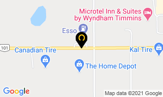Granite Electrical Ltd in Timmins map