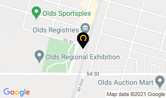 Granny Jacks in Olds map