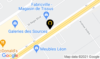 Grant Brothers Boxing in Dorval map