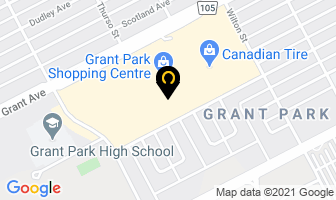 Grant Park Shopping Centre in Winnipeg map