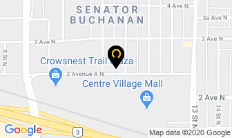 Grant's Plants in Lethbridge map