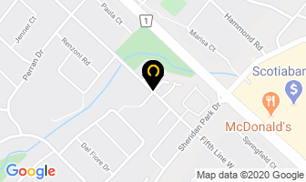 Grapevine Executive Recruiters in Mississauga map