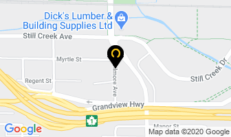 Graphic Results Sign & Design in Burnaby map