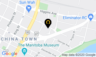 Grassroots News in Winnipeg map