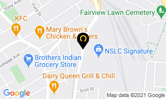 Graybar Canada in Halifax map