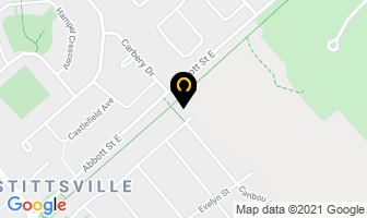 Great Automobile Appraisal Service in Guelph map