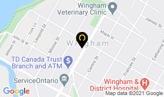 Great China House Restaurant in Wingham map