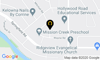 Great Escapes Home Spa Parties in Kelowna map