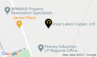 Great Lakes Copper Inc in London map