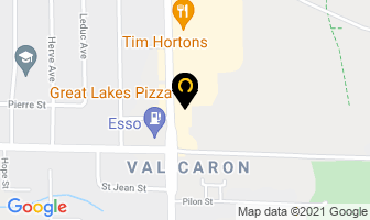 Great Lakes Pizza in Sudbury map
