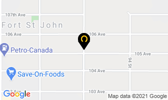 Great North Creations in Fort St. John map