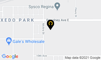 Great Western Containers Inc in Regina map