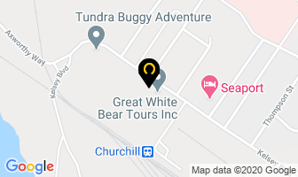 Great White Bear Tours Inc in Churchill map
