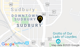 Greater Sudbury Development Corporation in Sudbury map