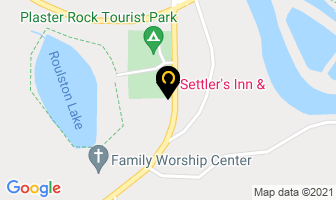 Greco Pizza in Plaster Rock map