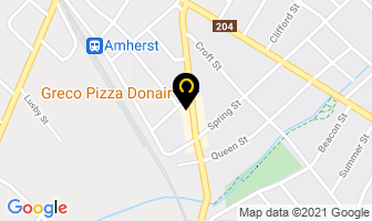 Greco Pizza Donair in Amherst map