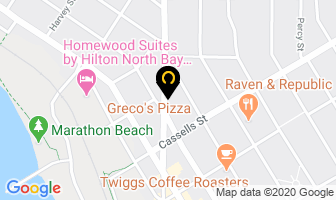 Greco's Pizza in North Bay map