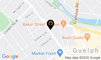 Green & Giustini Chartered Accountants in Guelph map
