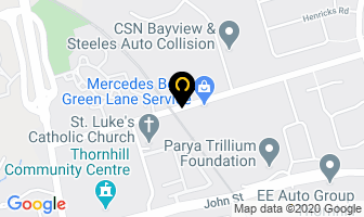 Green Bay Tire in Thornhill map