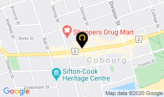 Green Canoe Outfitters in Cobourg map
