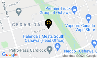Green-Day Waste Solutions in Oshawa map