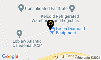 Green Diamond Equipment Ltd in Moncton map
