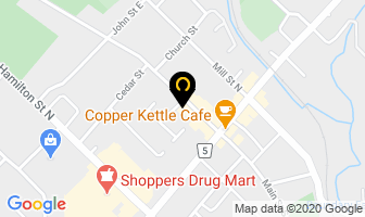 Green Road Financial Inc in Hamilton map