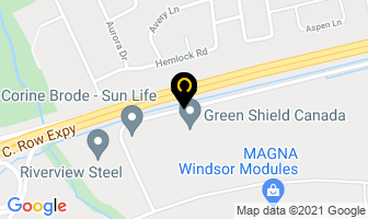 Green Shield Canada in Grand Falls-windsor map