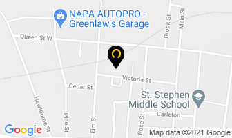 Greene R D Dr in Saint Stephen map