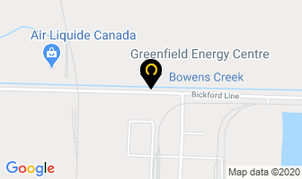 Greenfield Energy Centre in Courtright map